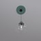 Ekena Millwork Berkshire PVC Medallion (Canopies up to 5 3/4"), 13"OD x 3 1/2"ID x 3/4"P, Metallic Sea Mist CMP13BEFSM - alternate 10